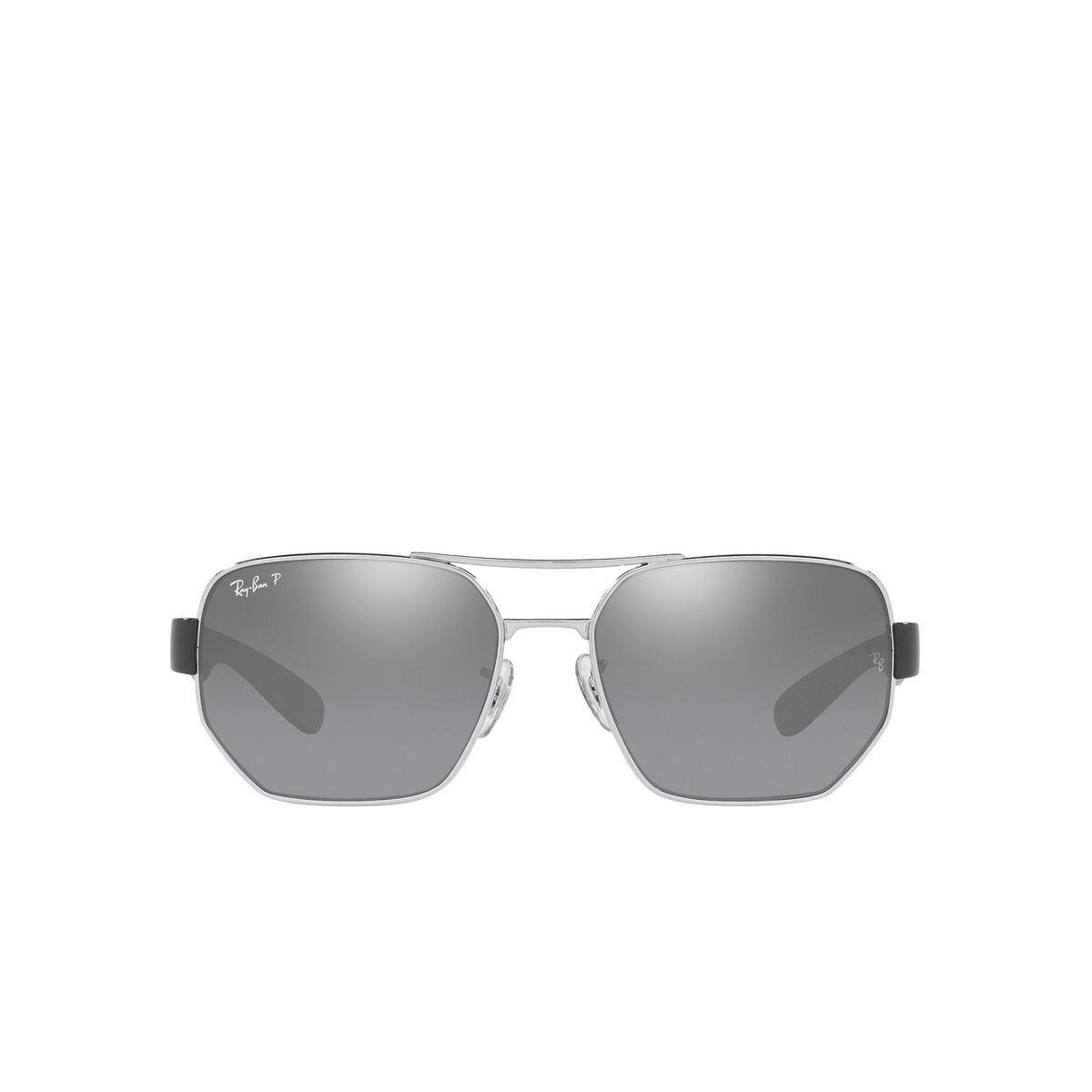 Ray-Ban RB3672 Sunglasses 003/82 Silver - front view