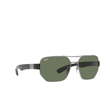 Ray-Ban RB3672 Sunglasses 004/71 gunmetal - three-quarters view