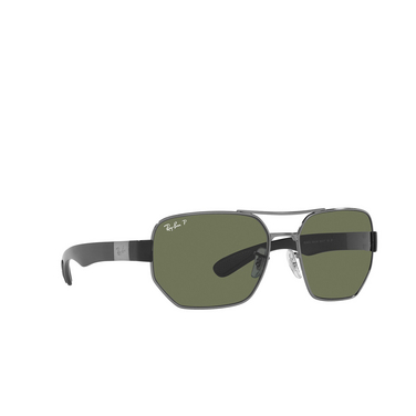 Ray-Ban RB3672 Sonnenbrillen 004/9A gunmetal - Dreiviertelansicht