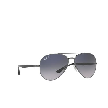 Gafas de sol Ray-Ban RB3675 004/78 gunmetal - Vista tres cuartos