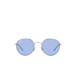 Ray-Ban® Round Sunglasses: RB3681 color 003/80 Silver 