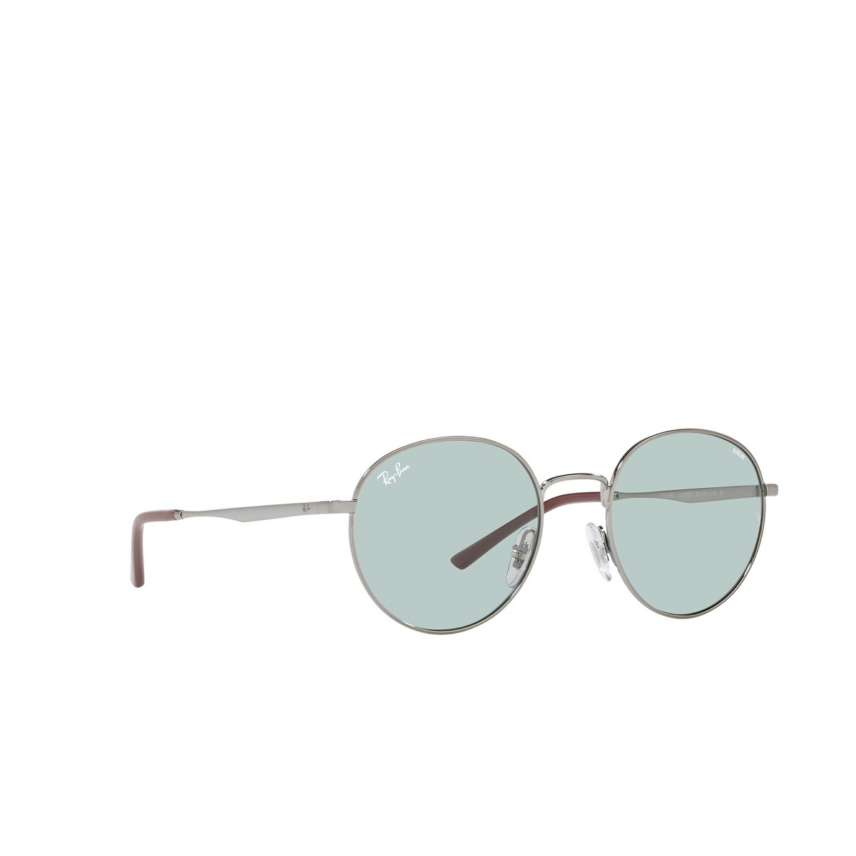 Ray-Ban RB3681 Sunglasses 9226Q5 Gunmetal - three-quarters view
