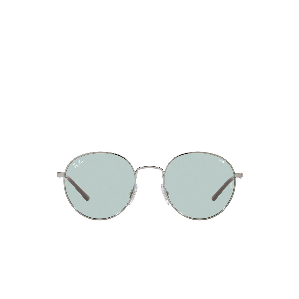 Ray-Ban® Round Sunglasses: RB3681 color Gunmetal 9226Q5 - front view.