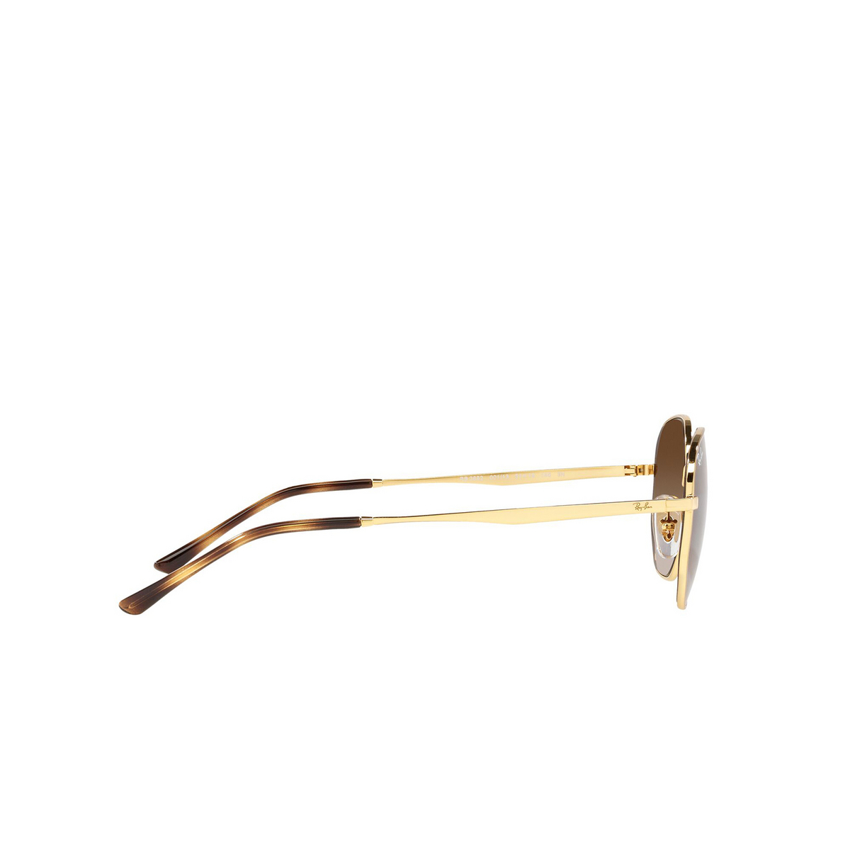 Ray-Ban® Irregular Sunglasses: RB3682 color Arista 001/13 - product thumbnail 3/3.
