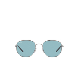 Ray-Ban® Irregular Sunglasses: RB3682 color 004/Q2 Gunmetal 