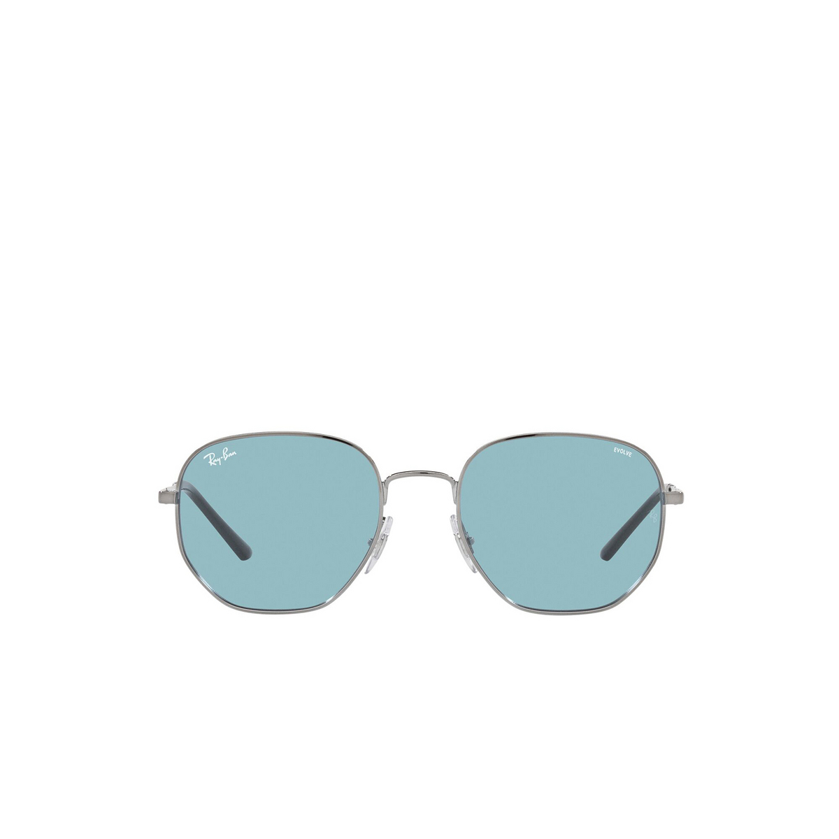 Ray-Ban® Irregular Sunglasses: RB3682 color Gunmetal 004/Q2 - front view.