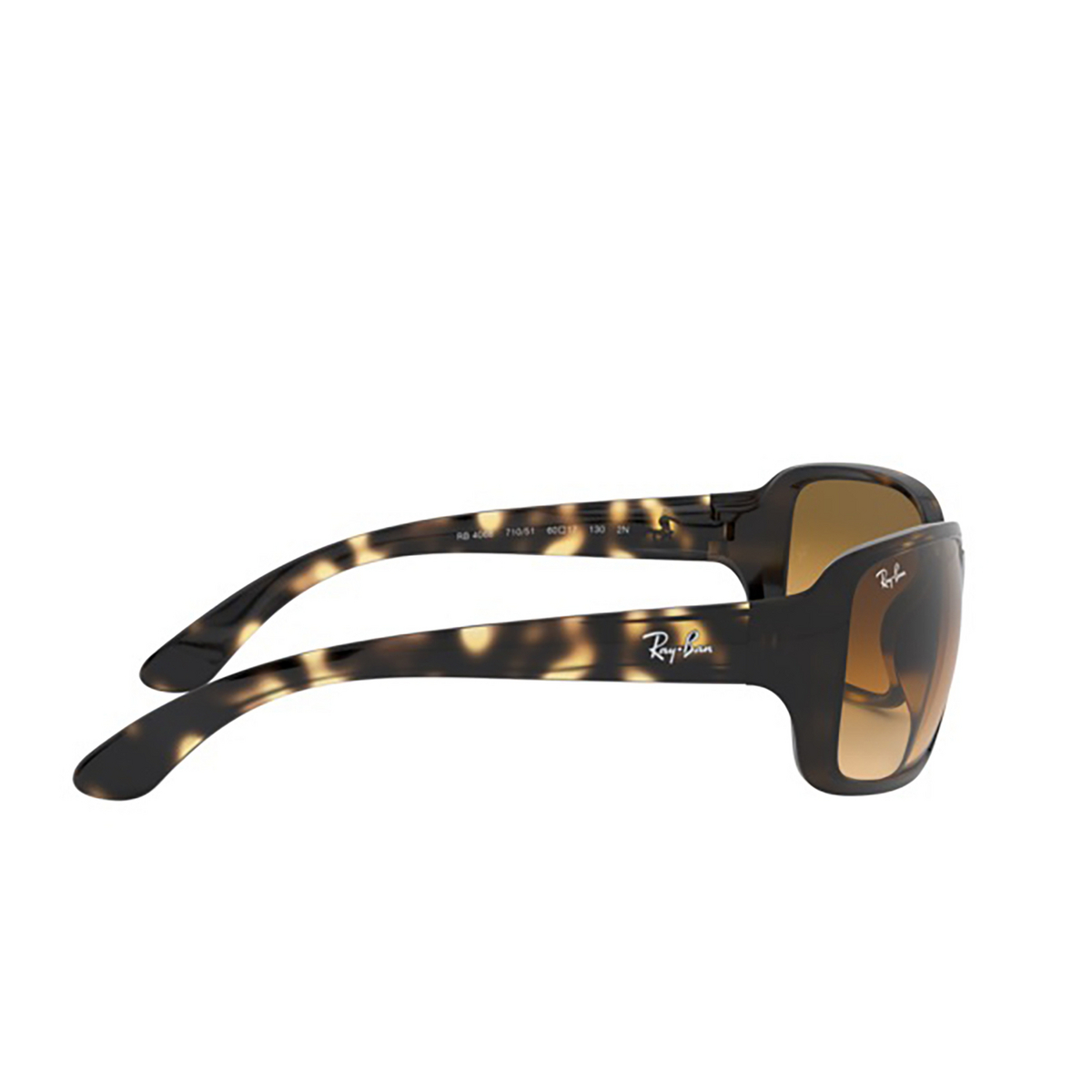 Ray-Ban® Square Sunglasses: RB4068 color 710/51 Light Havana - 3/3