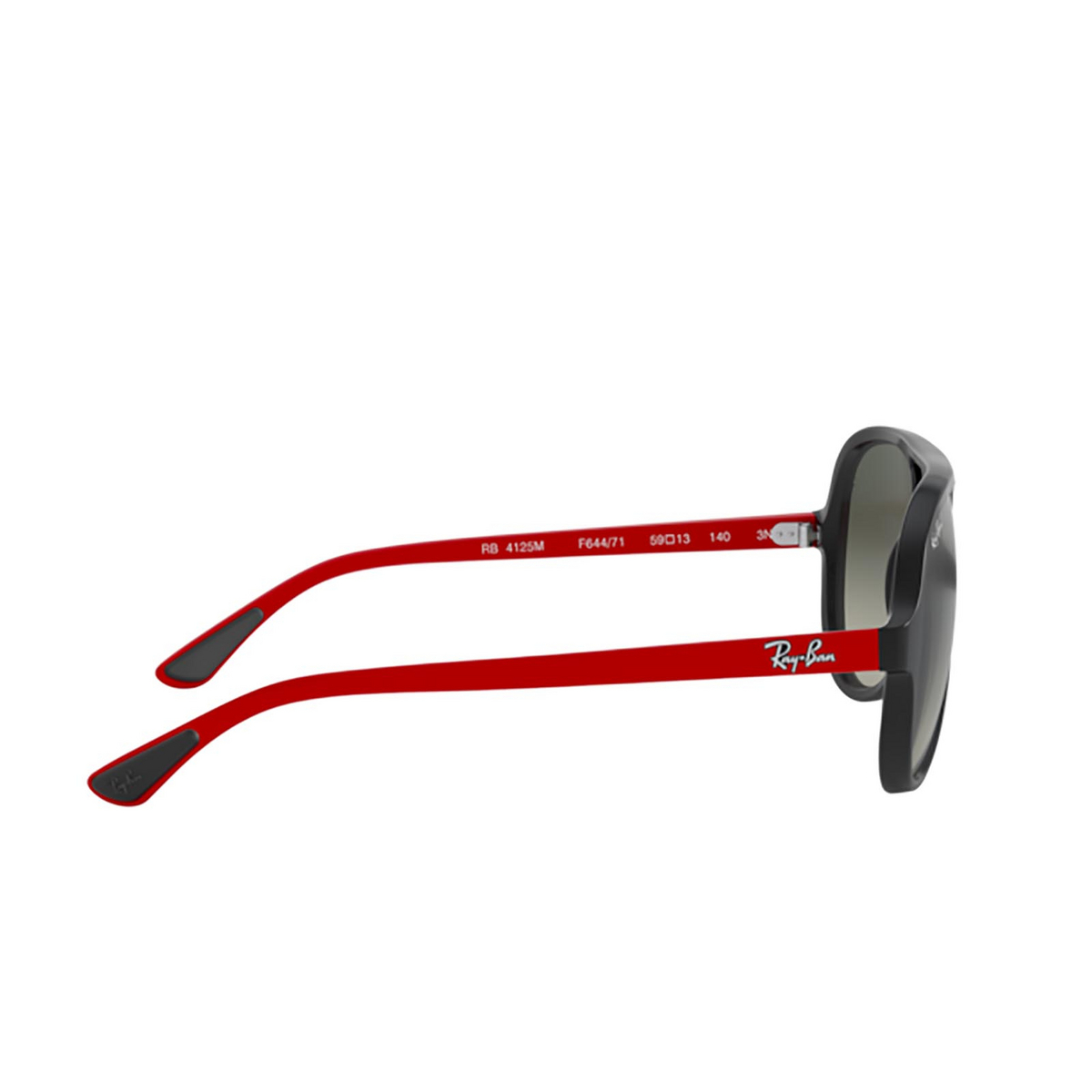 Ray-Ban® Aviator Sunglasses: RB4125M color Black F64471 - product thumbnail 3/3.