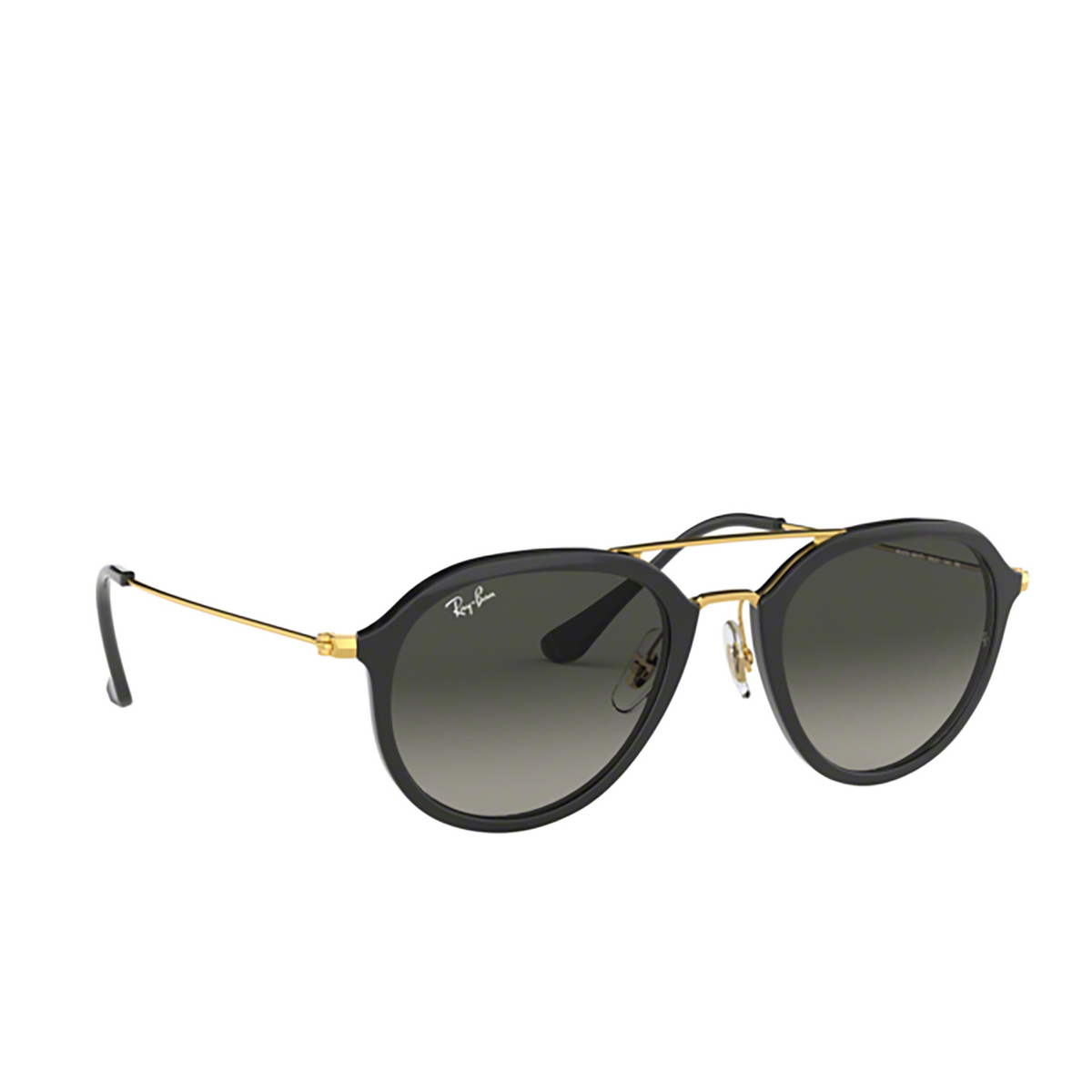 Ray-Ban® Square Sunglasses: RB4253 color 601/71 Black - product thumbnail 2/3