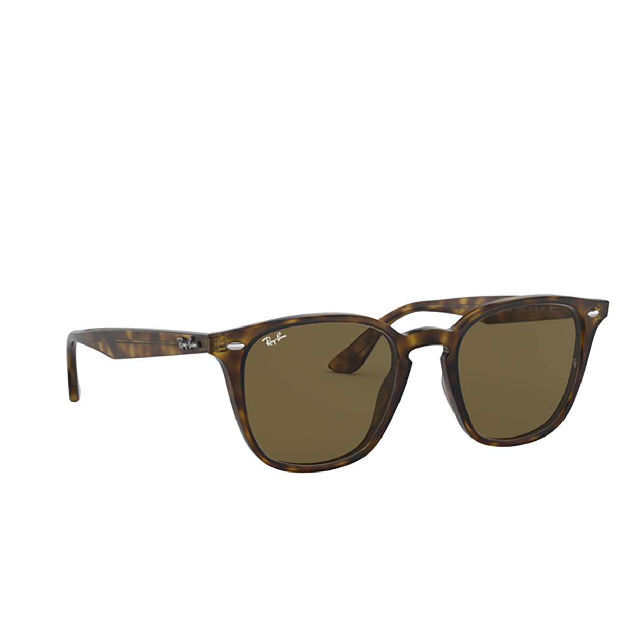 Ray-Ban® Square Sunglasses: RB4258 color Light Havana 710/73 - product thumbnail 2/3.