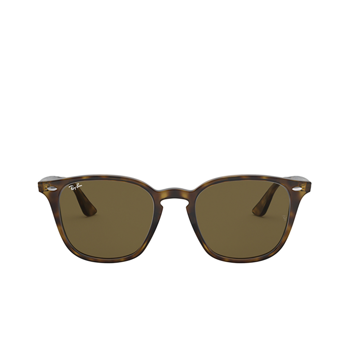 Ray-Ban® Square Sunglasses: RB4258 color Light Havana 710/73 - 1/3.