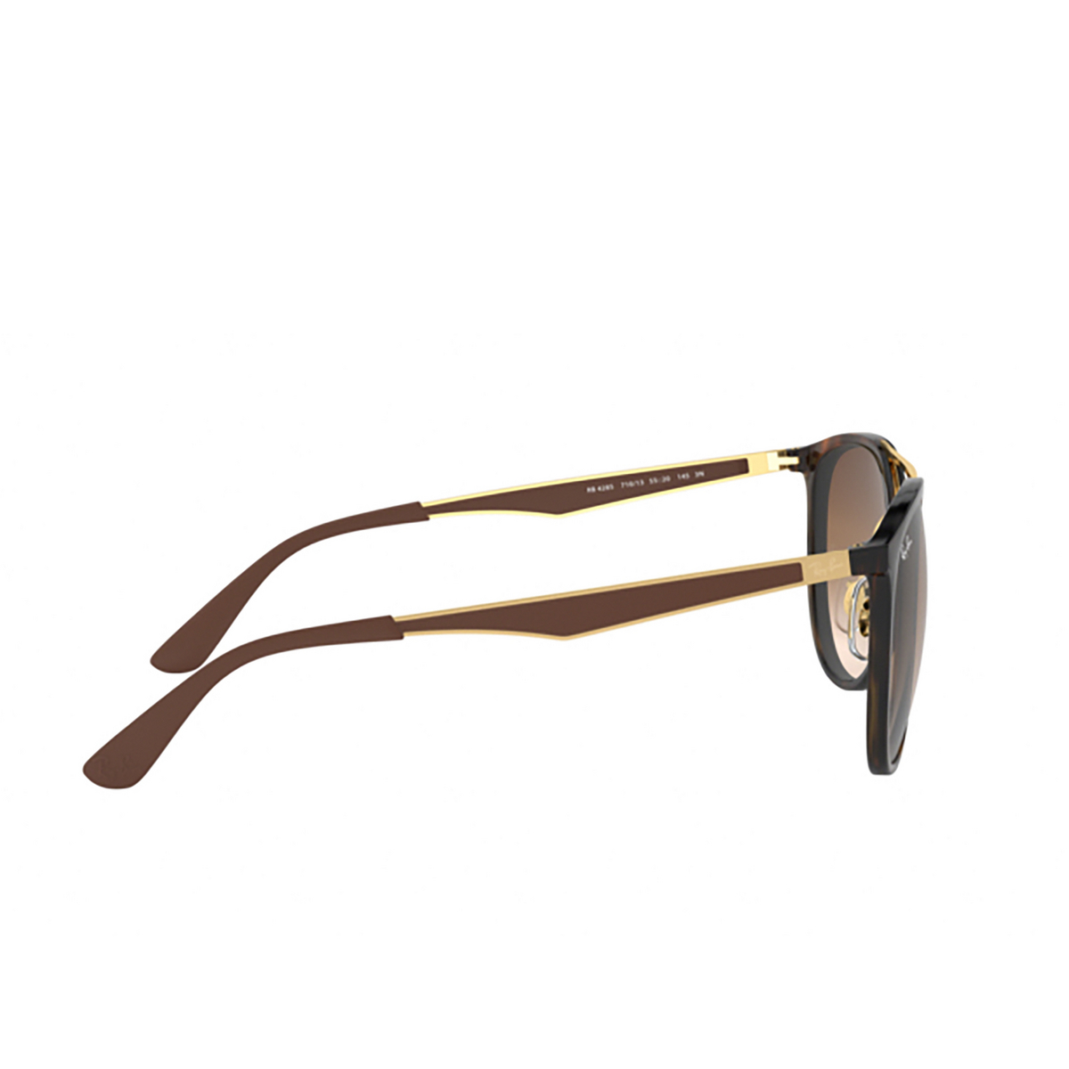 Ray-Ban® Square Sunglasses: RB4285 color 710/13 Light Havana - 3/3