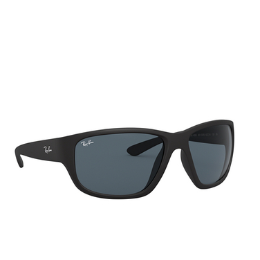 Ray-Ban RB4300 Sunglasses 601SR5 matte black - three-quarters view