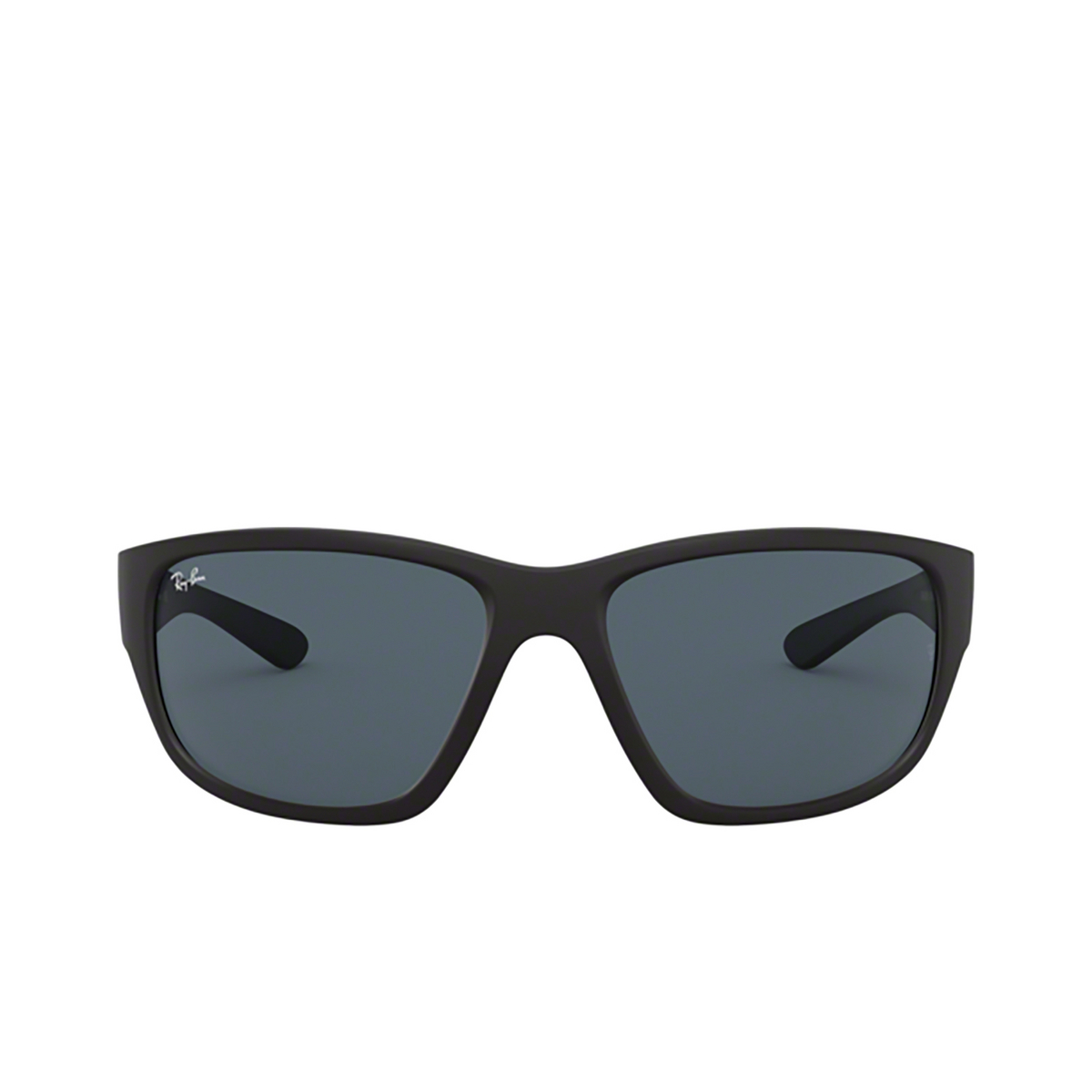 Ray-Ban RB4300 Sunglasses 601SR5 MATTE BLACK - front view