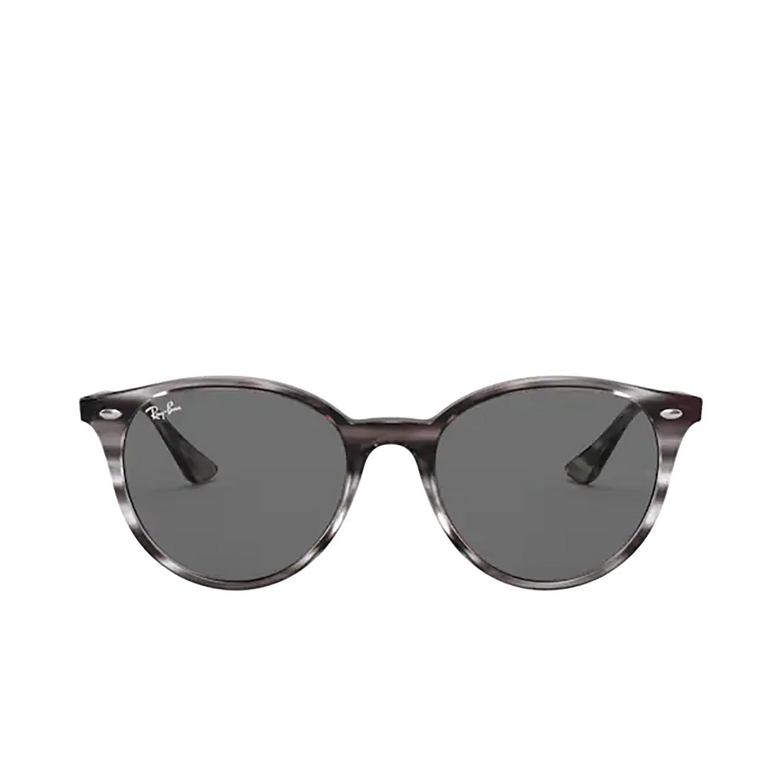 Ray-Ban RB4305 Sunglasses 643087 striped grey havana - 1/4