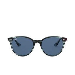 Ray-Ban® Round Sunglasses: RB4305 color Striped Blue Havana 643280.