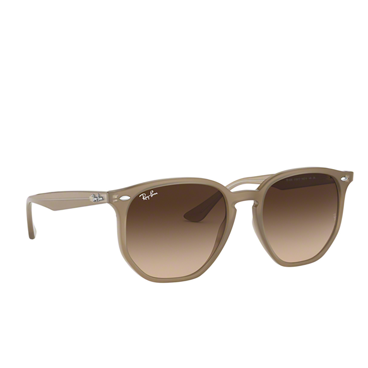 Ray-Ban® Square Sunglasses: RB4306 color 616613 Opal Beige - product thumbnail 2/3