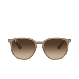 Ray-Ban® Square Sunglasses: RB4306 color 616613 Opal Beige 