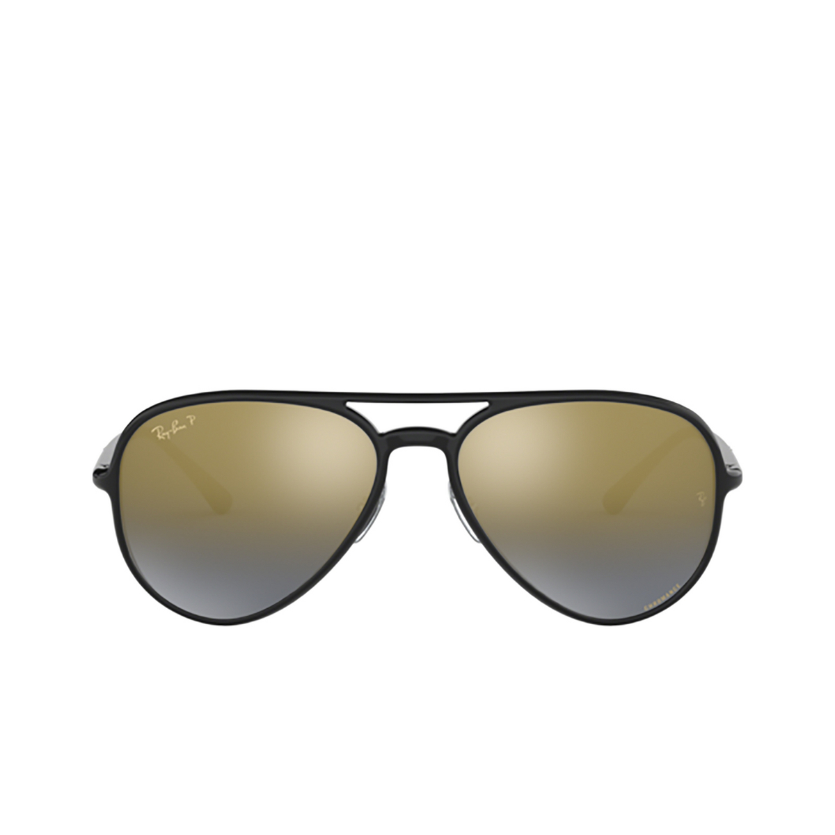 Ray-Ban RB4320CH Sunglasses 601/J0 BLACK - front view