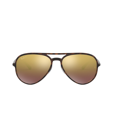 Ray-Ban RB4320CH Sunglasses 710/6B light havana - front view