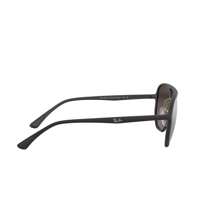 Ray-Ban RB4321CH Sunglasses 601S5J matte black - 3/4