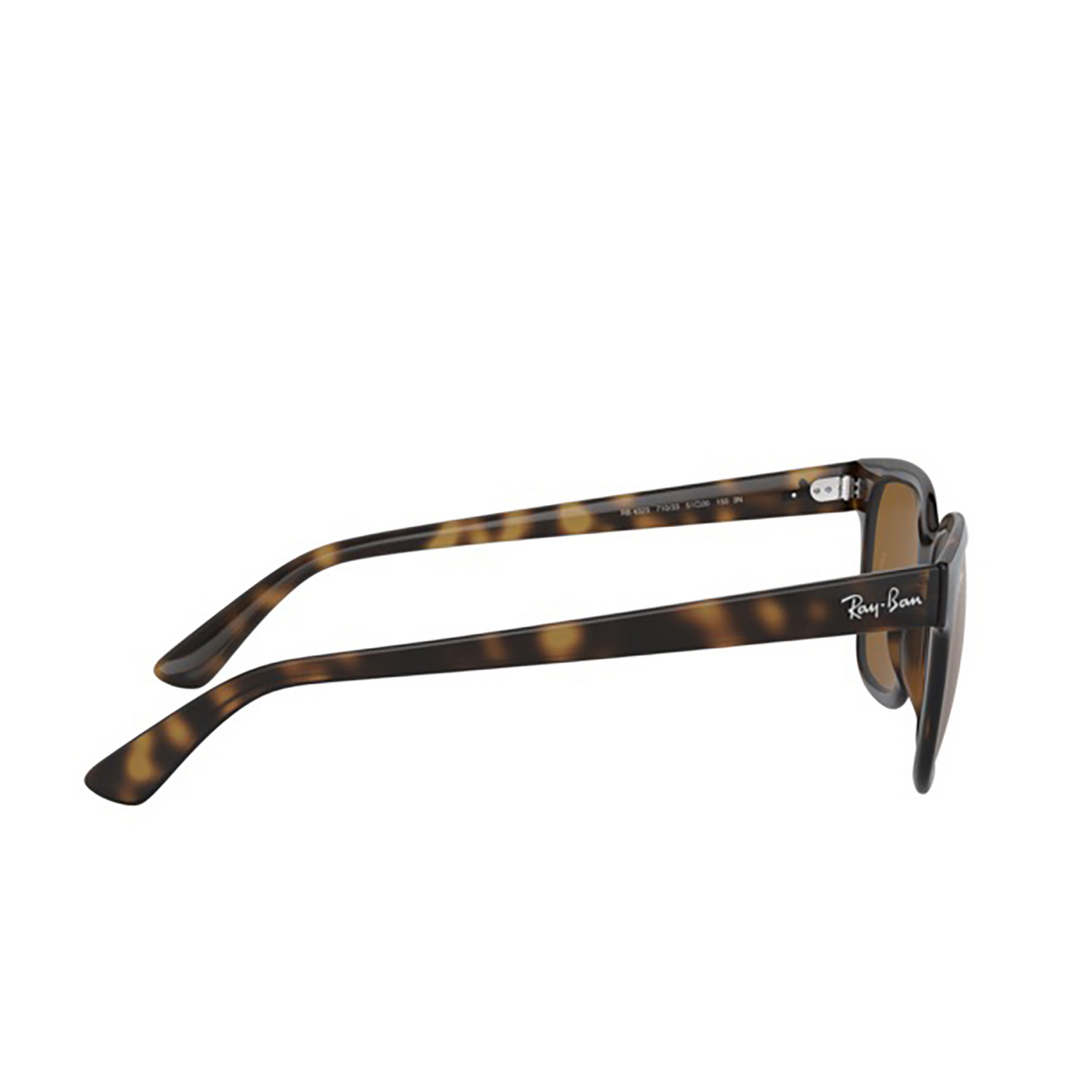 Ray-Ban® Square Sunglasses: RB4323 color 710/33 Havana - product thumbnail 3/3