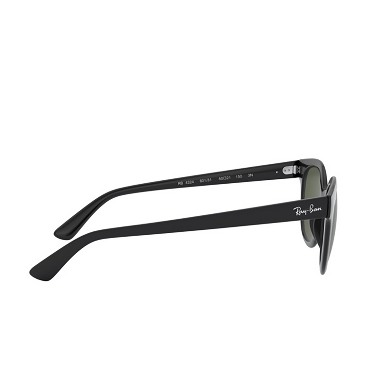 Ray-Ban RB4324 Sunglasses 601/31 black - 3/4