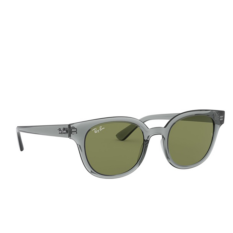 Ray-Ban RB4324 Sunglasses 64504E transparent grey - 2/4