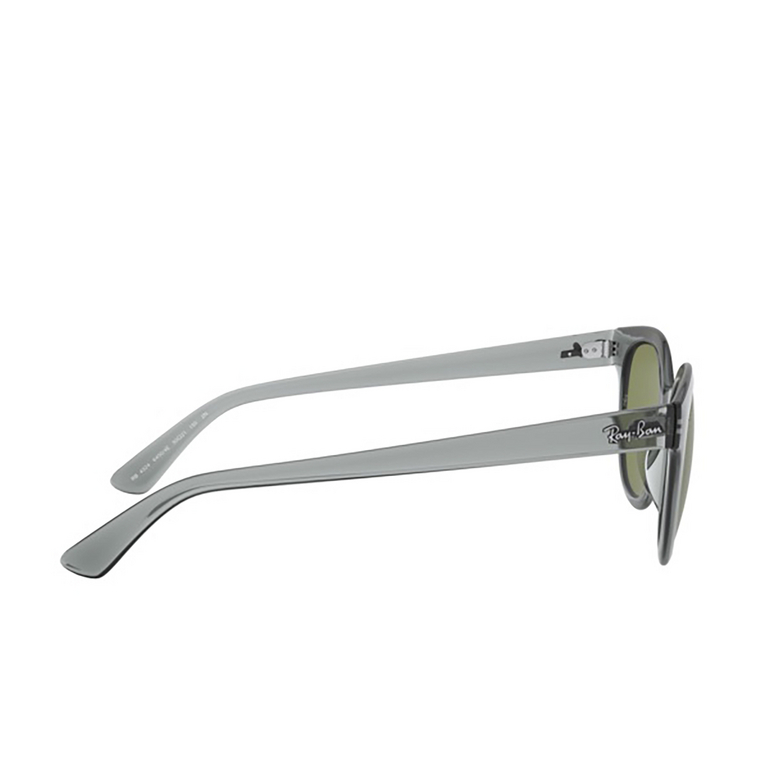 Ray-Ban RB4324 Sunglasses 64504E transparent grey - 3/4
