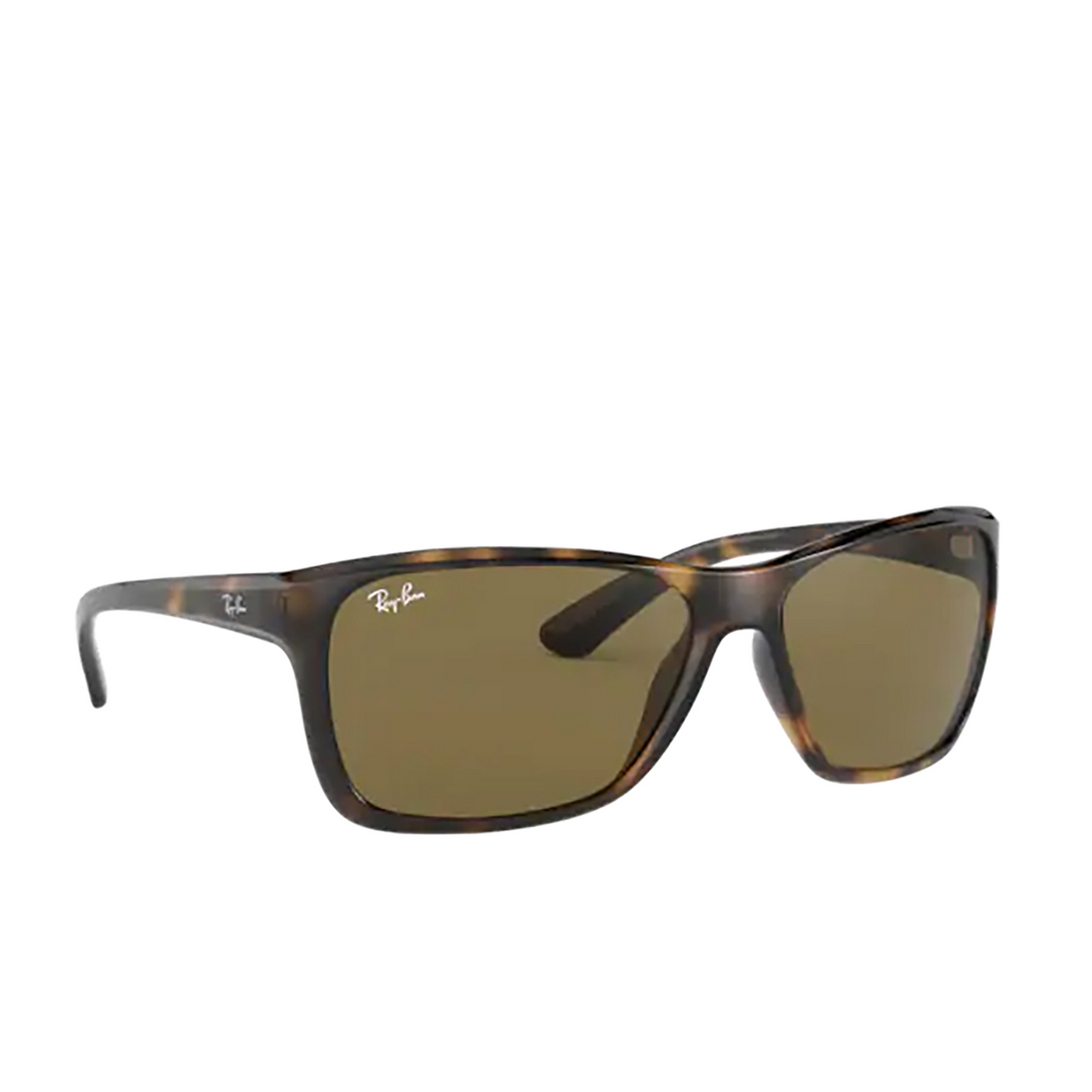 Ray-Ban® Square Sunglasses: RB4331 color 710/73 Light Havana - 2/3