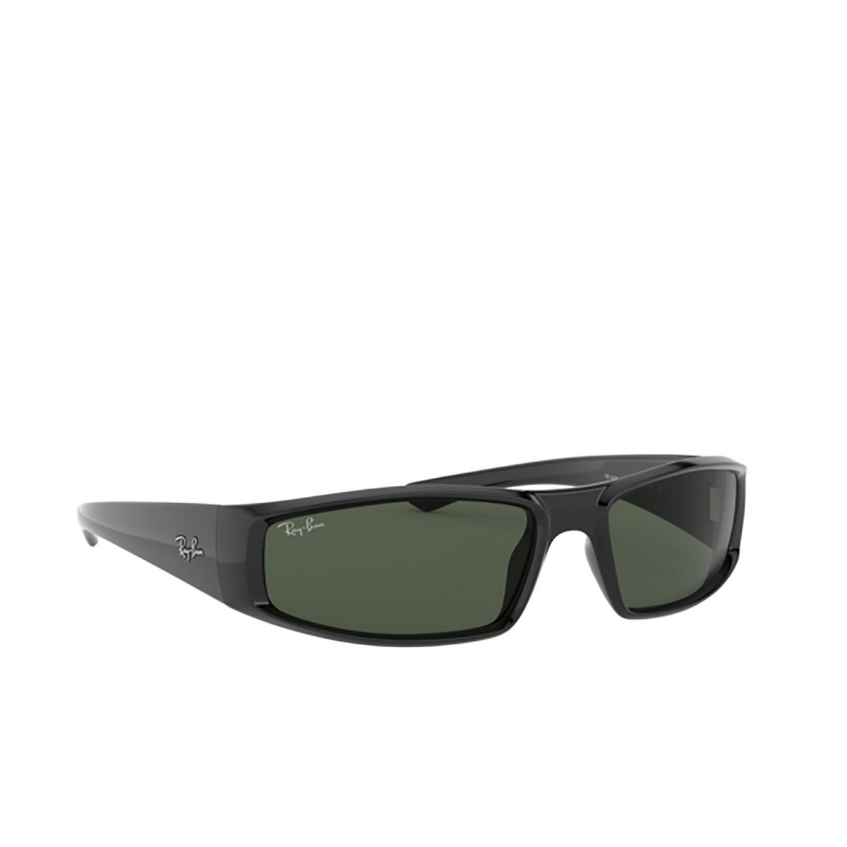 Ray-Ban® Oval Sunglasses: RB4335 color 601/71 Black - product thumbnail 2/3