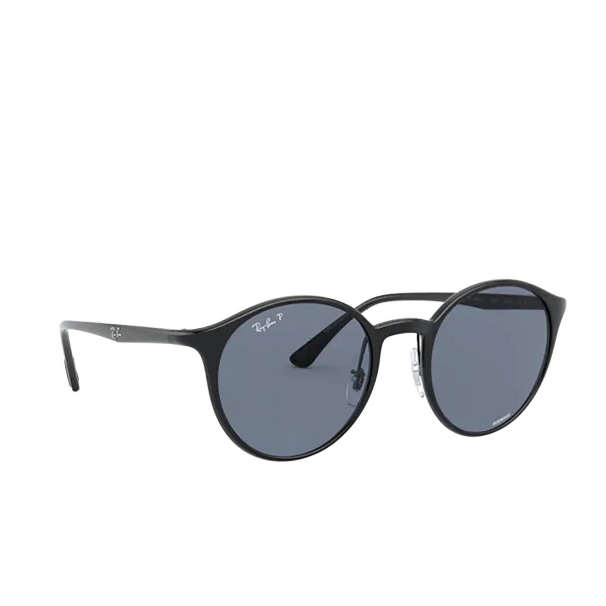 Ray-Ban® Round Sunglasses: RB4336CH color Black 601/BA - 2/3.