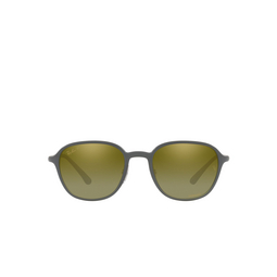 Ray-Ban® Square Sunglasses: RB4341CH color 60176O Sanding Gray 