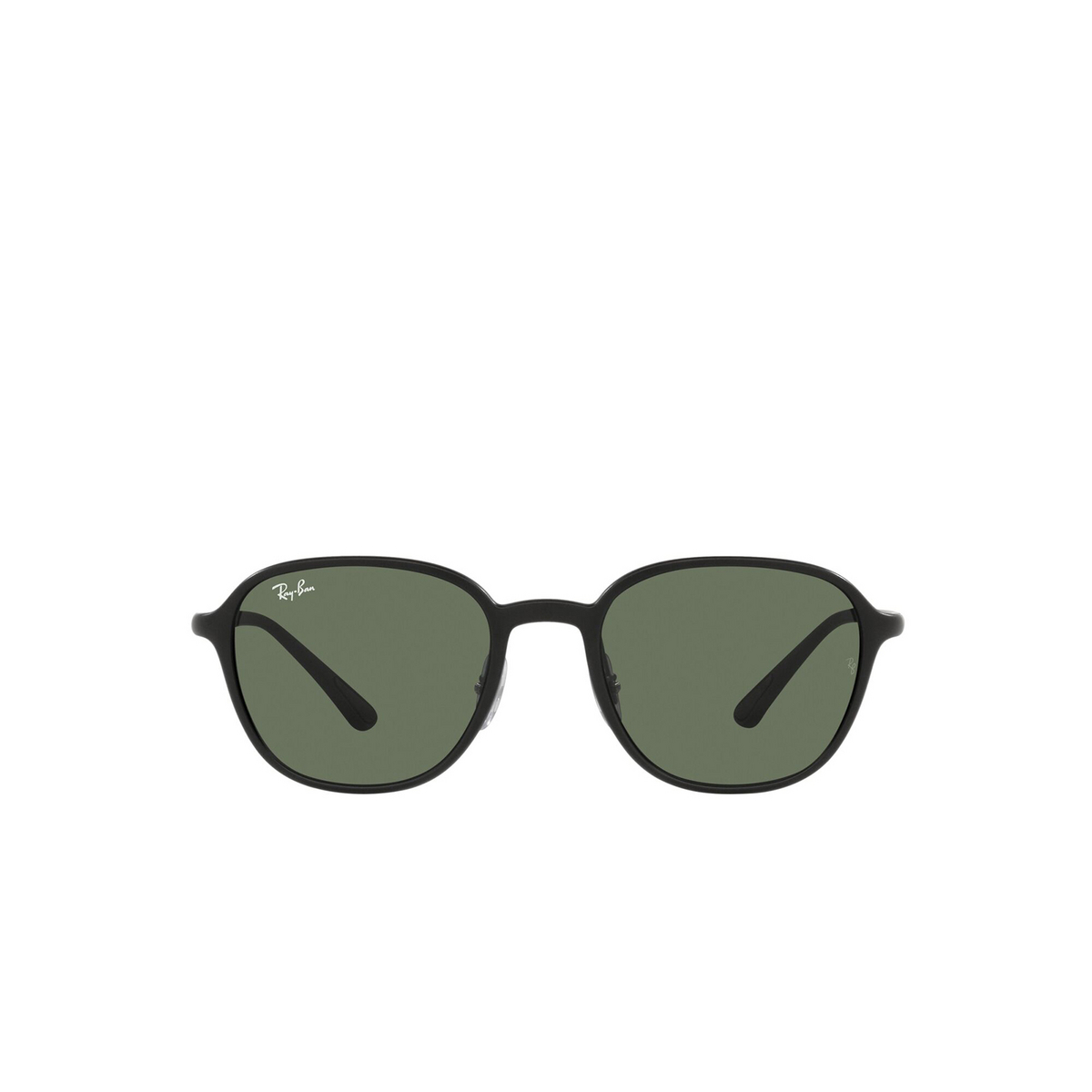 Ray-Ban® Square Sunglasses: RB4341 color Sanding Black 601S71 - front view.