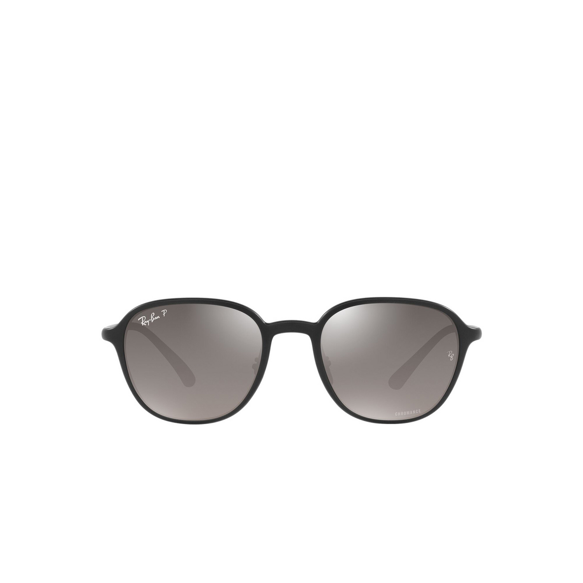 Ray-Ban® Square Sunglasses: RB4341CH color Sanding Black 601S5J - front view.