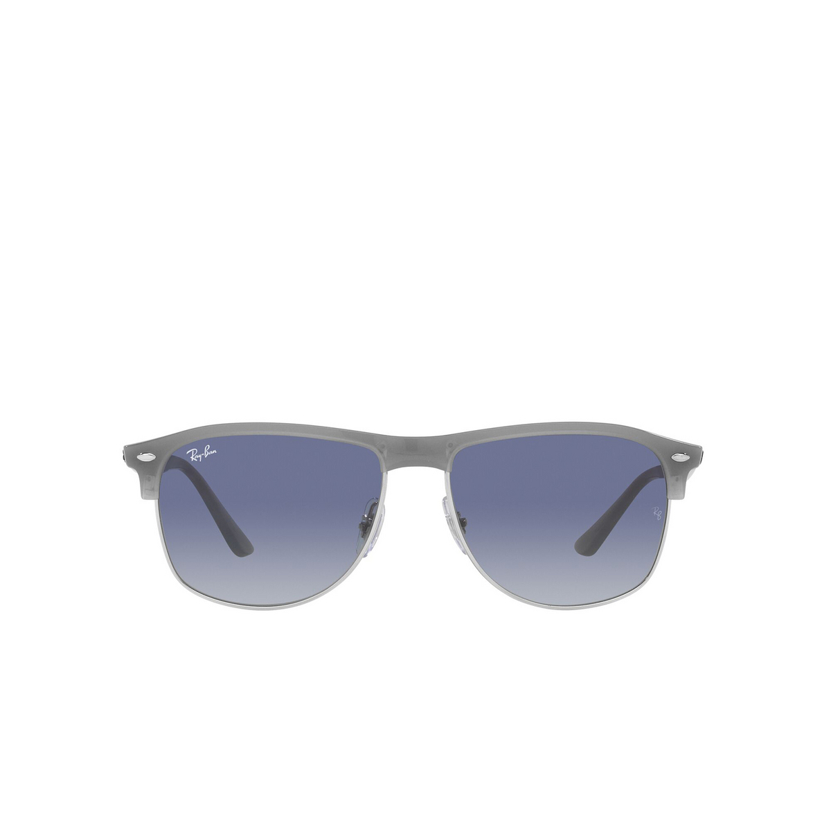 Ray-Ban® Square Sunglasses: RB4342 color 64294L Opal Grey - product thumbnail 1/3