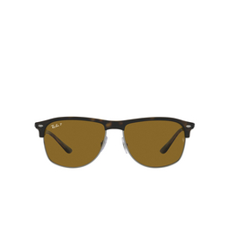 Ray-Ban® Square Sunglasses: RB4342 color 710/83 Havana 