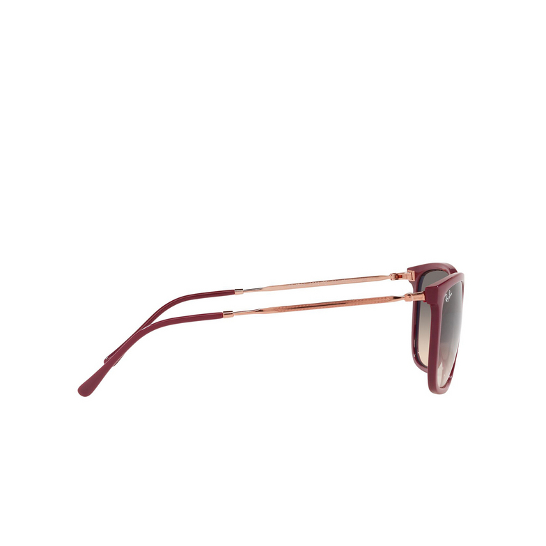 Lunettes de soleil Ray-Ban RB4344 653432 red cherry - 3/4