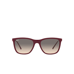 Ray-Ban® Square Sunglasses: RB4344 color 653432 Red Cherry 