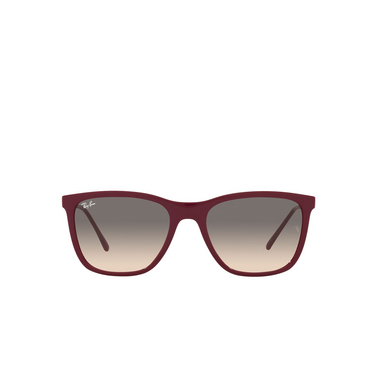 Lunettes de soleil Ray-Ban RB4344 653432 red cherry - Vue de face