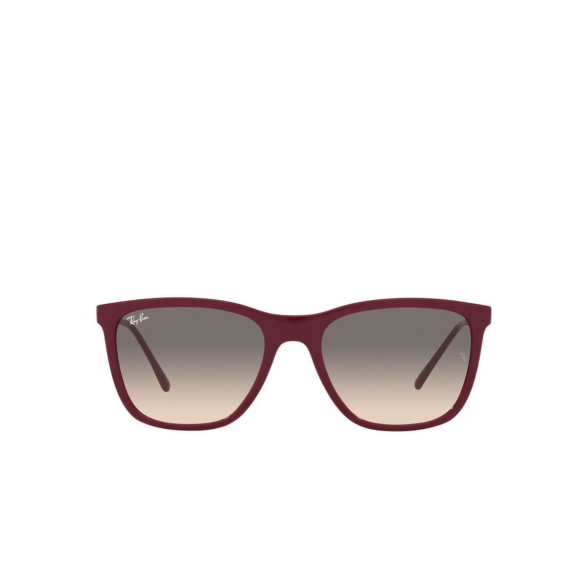 Ray-Ban RB4344 Sunglasses 653432 Red Cherry - front view