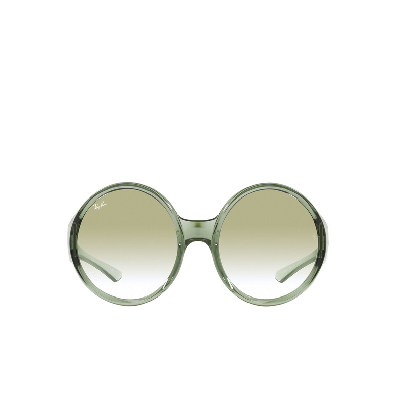Ray-Ban RB4345 Sunglasses 65320N transparent green - 1/4