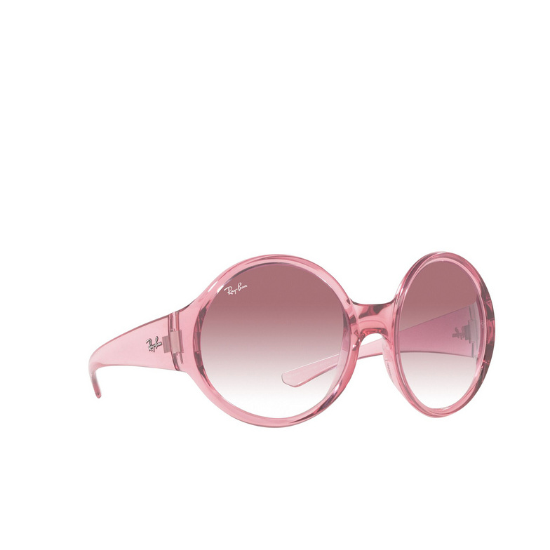 Ray-Ban RB4345 Sunglasses 65338H transparent pink - 2/4