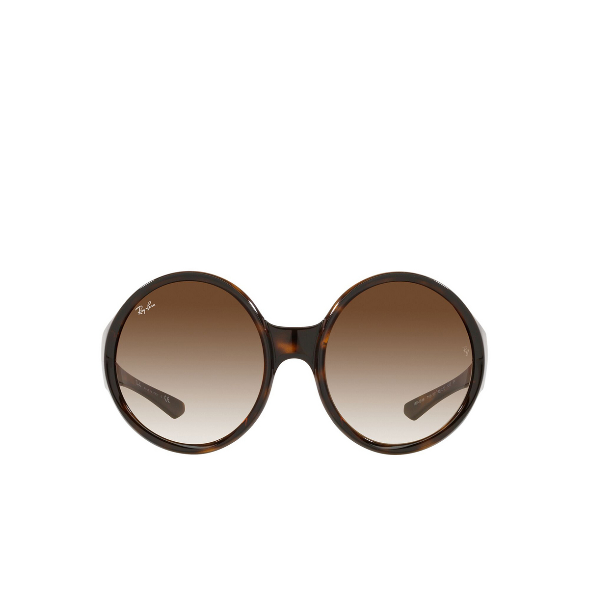 Occhiali da sole Ray-Ban RB4345 710/13 Havana - anteprima prodotto 1/4