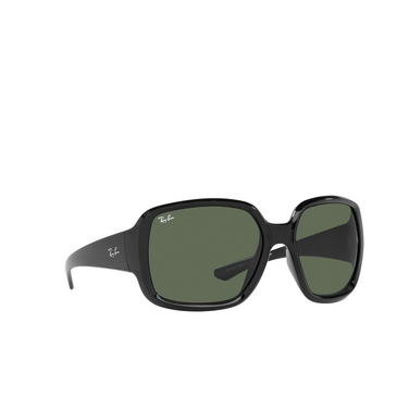 Occhiali da sole Ray-Ban RB4347 601/71 black - tre quarti