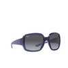 Ray-Ban RB4347 Sunglasses 65318G transparent blue - product thumbnail 2/4