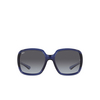 Ray-Ban RB4347 Sunglasses 65318G transparent blue - product thumbnail 1/4