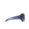 Ray-Ban RB4347 Sunglasses 65318G transparent blue - product thumbnail 3/4