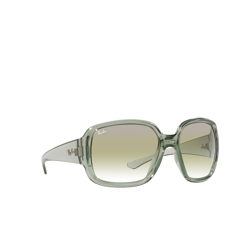 Ray-Ban RB4347 Sunglasses 65320N transparent green - 2/4