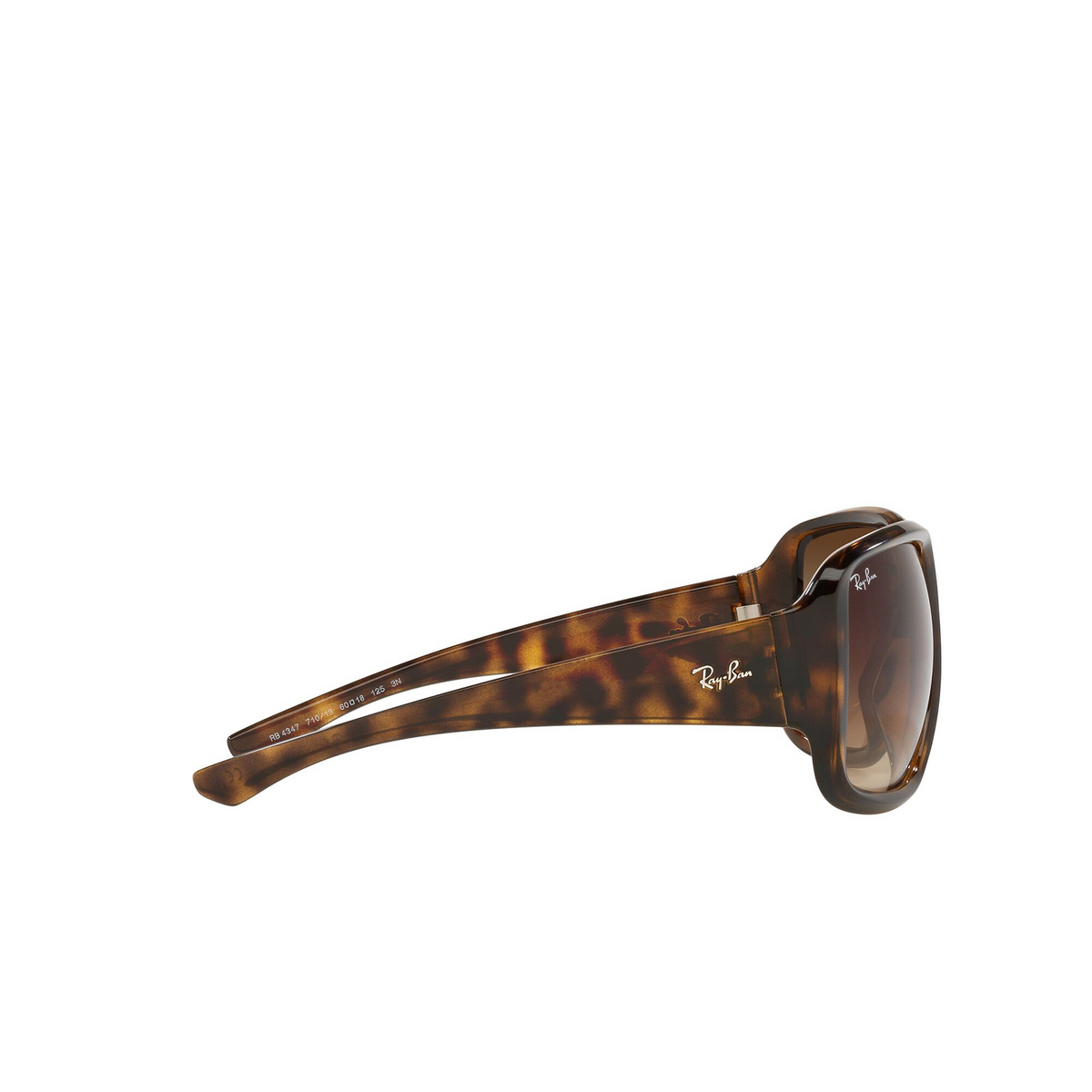 Ray-Ban® Square Sunglasses: RB4347 color Havana 710/13 - 3/3.